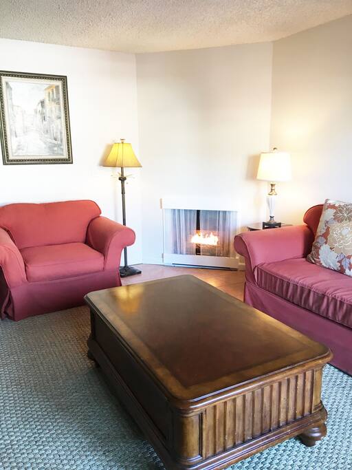 Gas fireplace