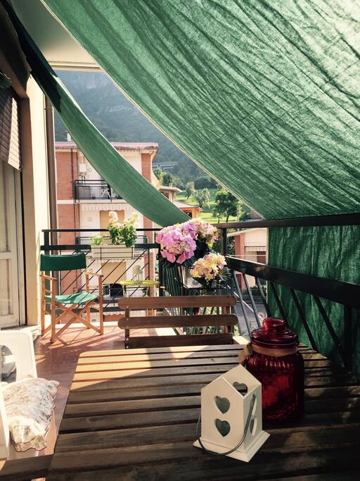 Balcony...