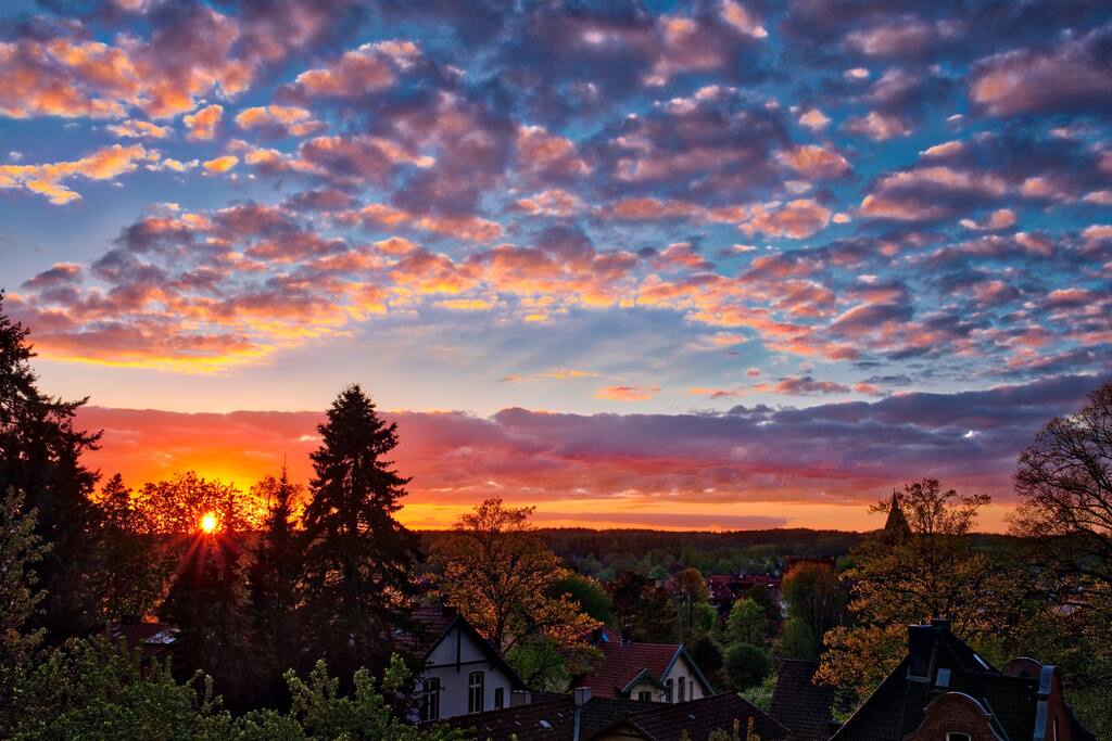 Blick auf die Möllner Altstadt