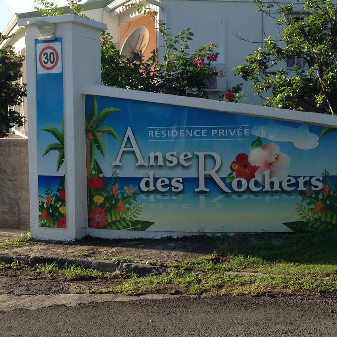 Entrée de la résidence