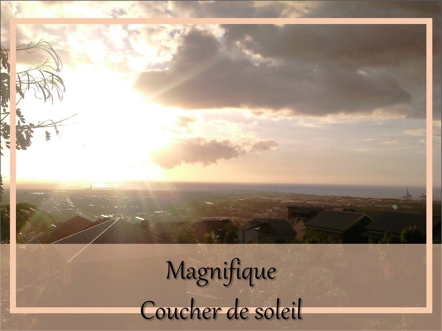 Magnifique coucher de soleil