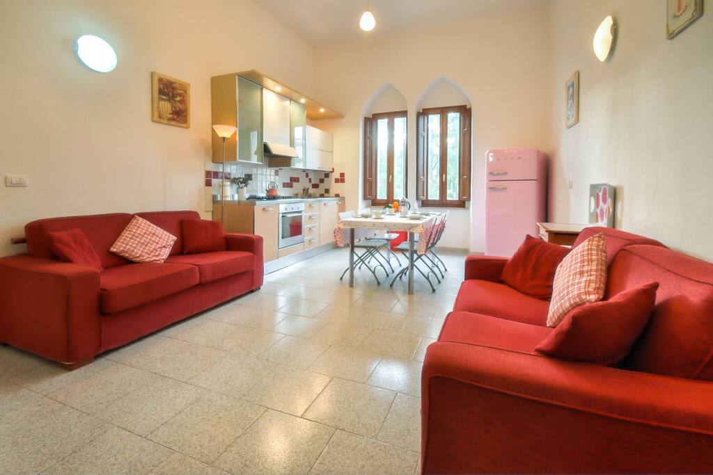 Lounge area