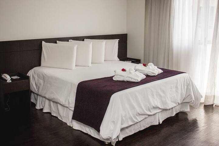 Apartamento completo em hotel San Diego.
