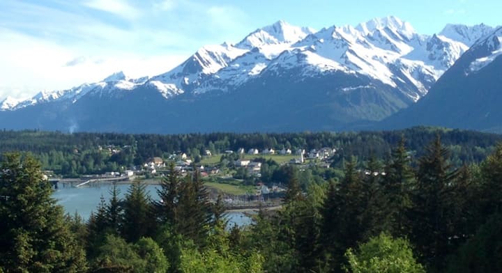 Mountain Ocean View Surrounded by Habitat