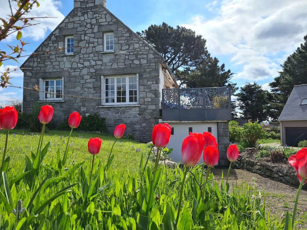 Successful Airbnb property: Holiday home 600 m from the beach and the GR34 in Saint Cast Le Guildo