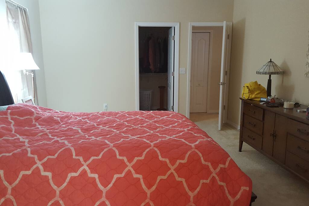 master bedroom with King Bed