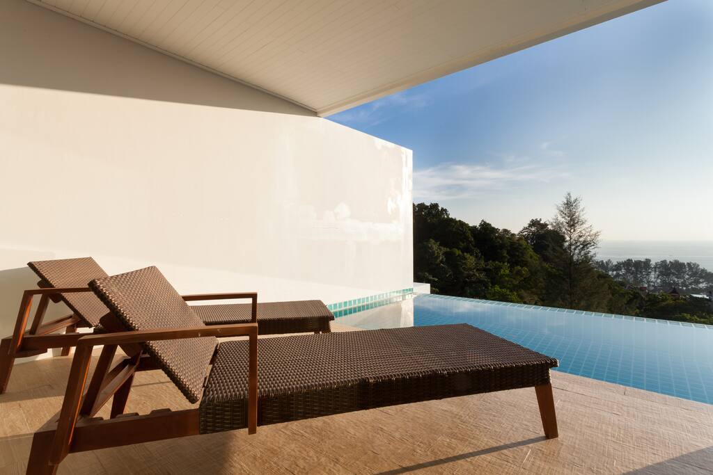 Sun deck with Loungers or Sun Bed