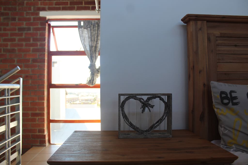The bedroom...