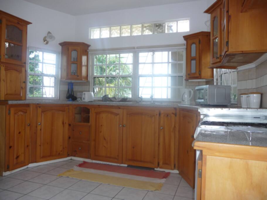Garden Apartment Kitchen Area