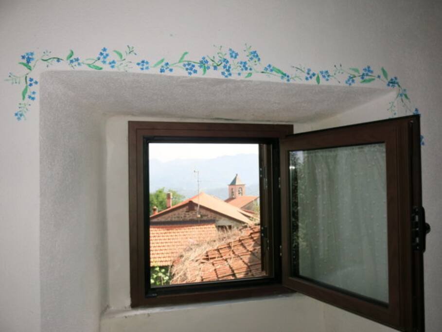 Panorama sul piccolo borgo