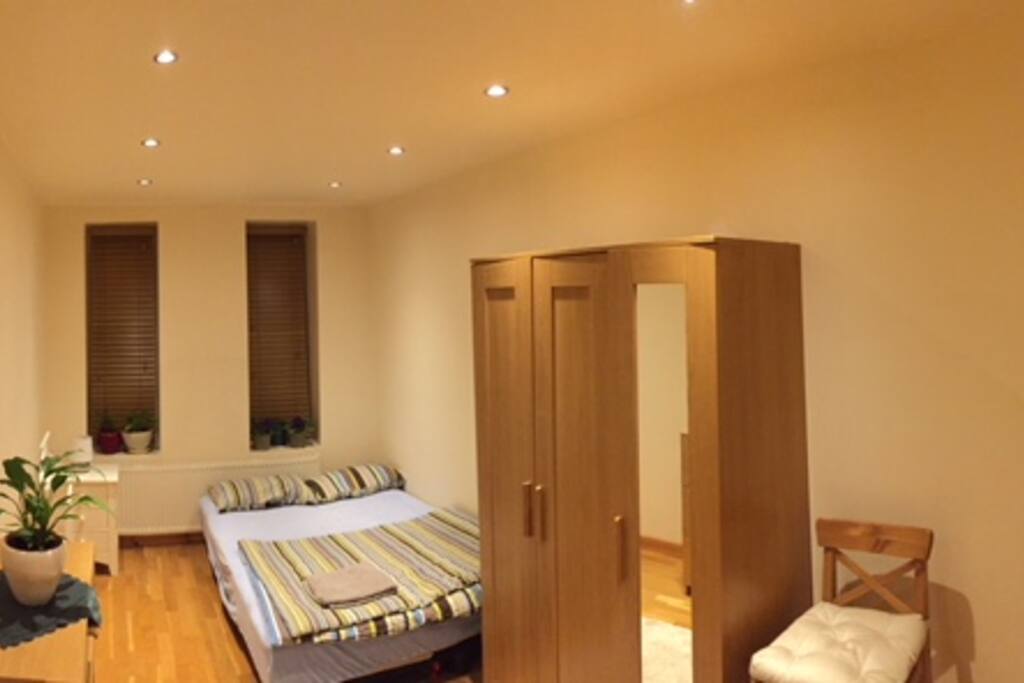 Bedroom hallway view