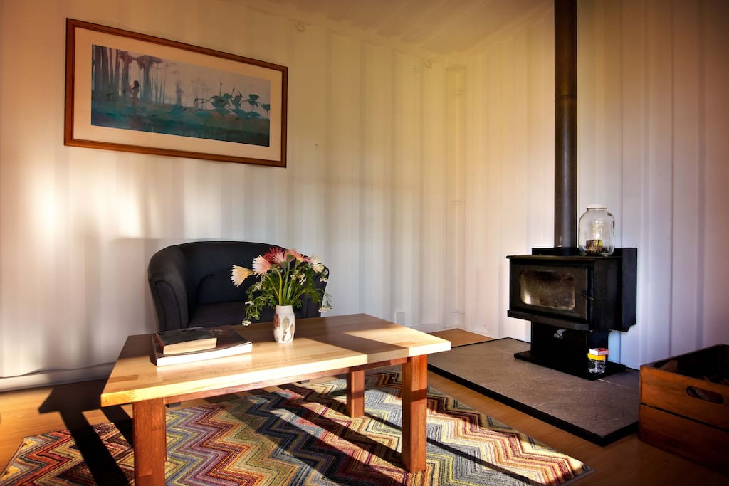 Cosy fireplace