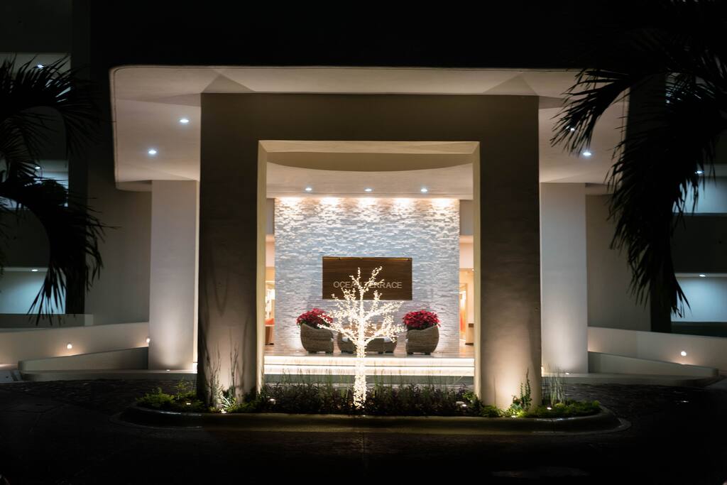Night view of Tower A
