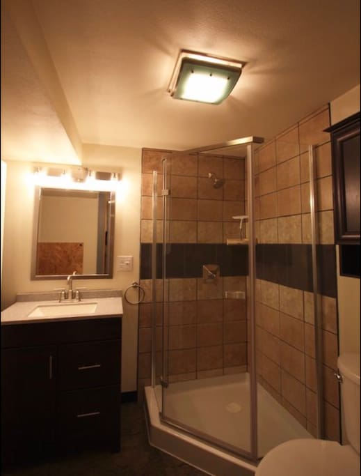Private Bathroom - Also has washer and dryer