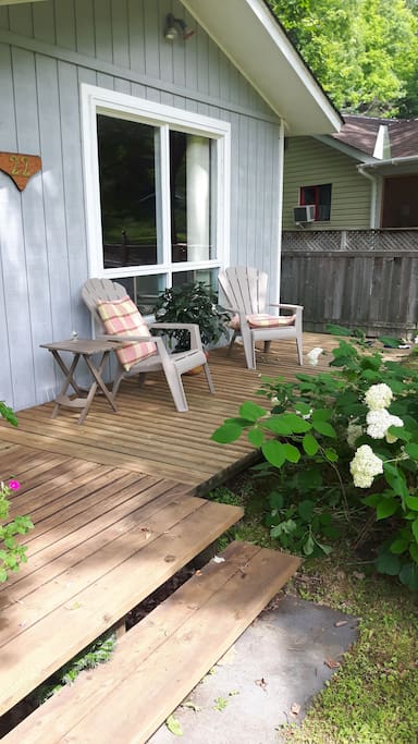 Front deck