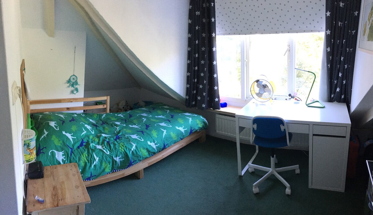 единично легло, но възможно е допълнително легло

удобно за едно или две младежи