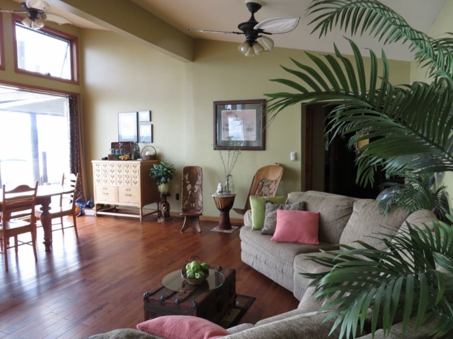 Teak hardwood floors