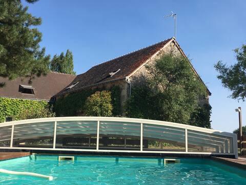 Les Clairaies  20 pers - Piscine - Proche Tours