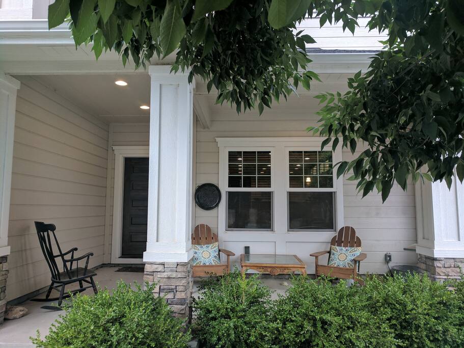 Front of townhouse