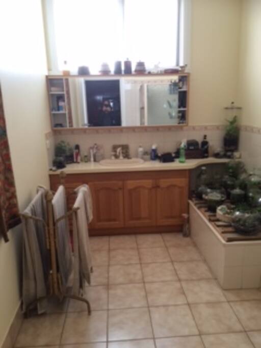big and bright bathroom