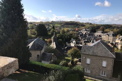 La Plus Belle Vue sur le Village de Treignac.