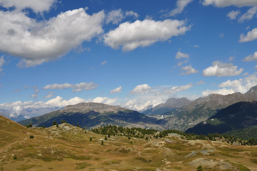 Vista Lago dei 7 Colori
