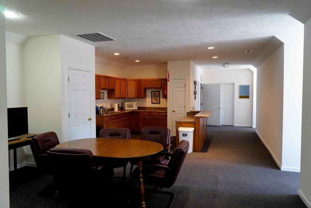 Large Kitchen and Eating area