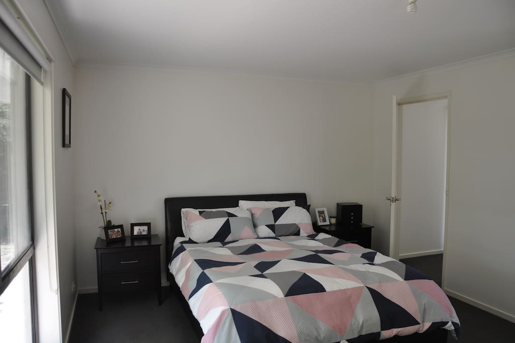 Master bedroom with ensuite