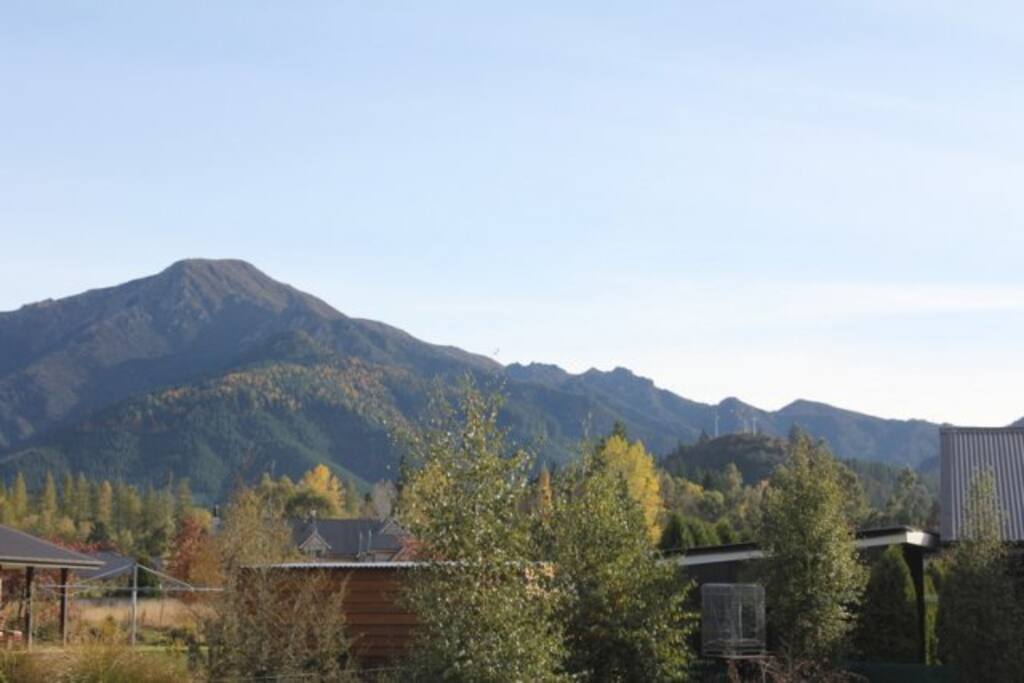 A taste of the amazing views from the apartment