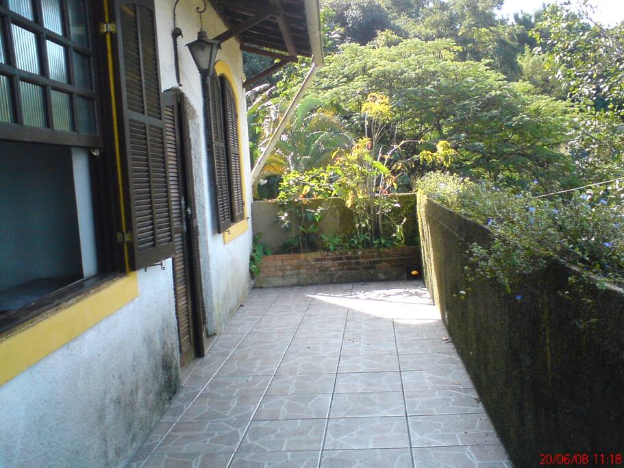Varanda, entrada do conjugado.