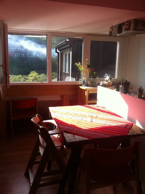 Enjoy food (furniture will change)