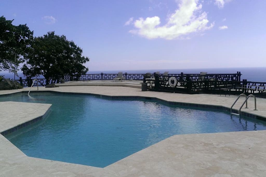 This is the community pool that you will find yourself spending many days at!