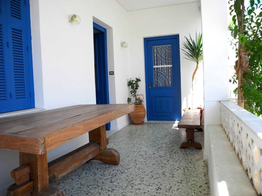 entrance balcony