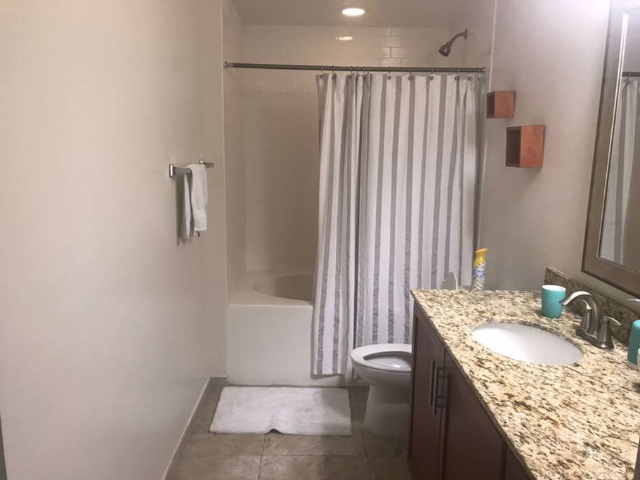 Private bathroom with tub