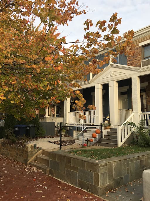 Front of the house