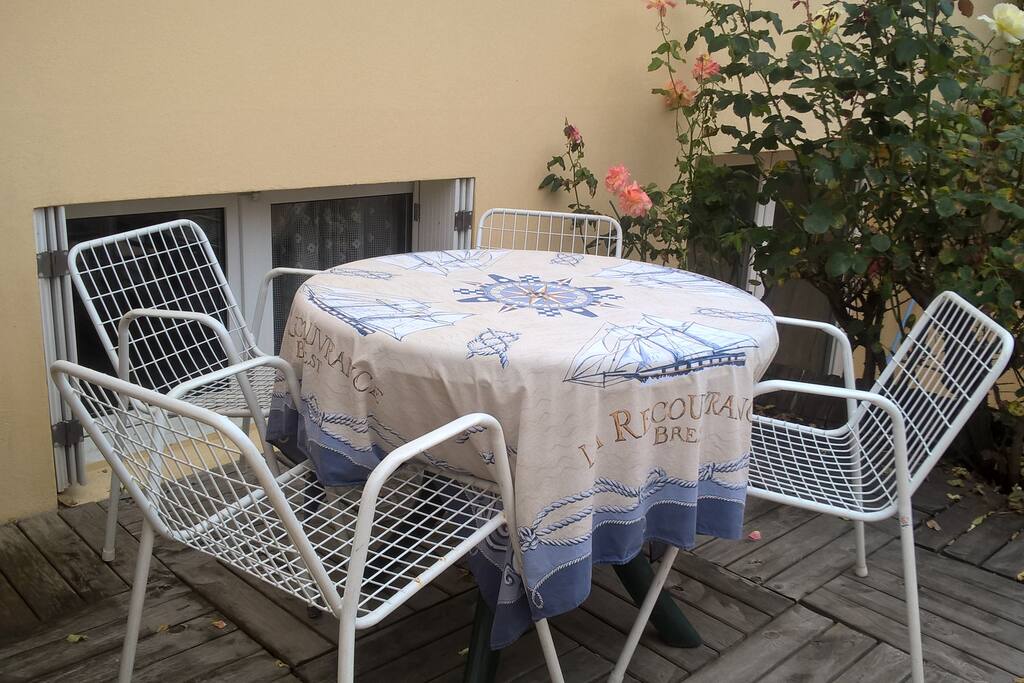 Petite terrasse exterieure