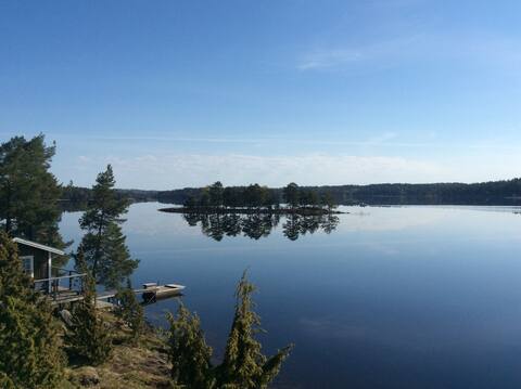Paradise on private beach, sauna, three houses.