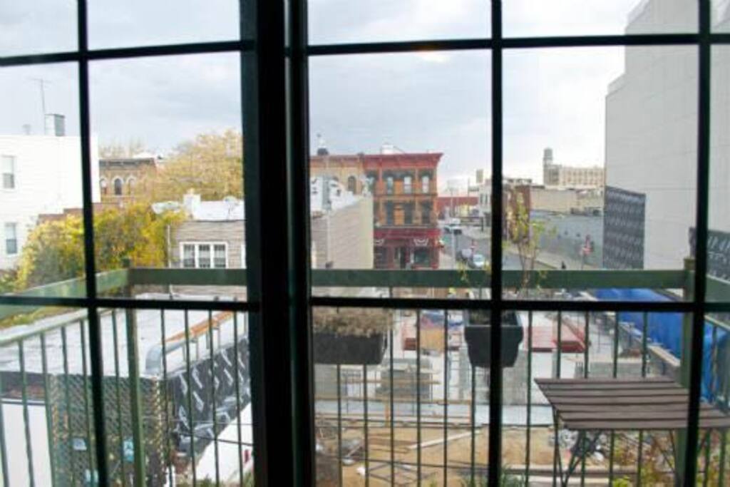 Private balcony
