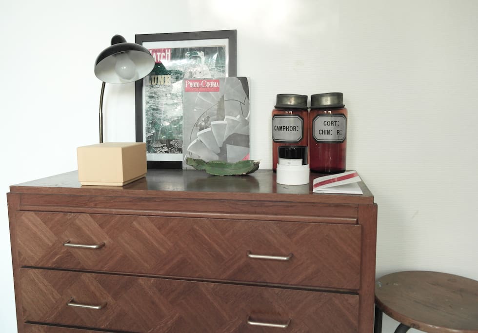 Décoration vintage épurée