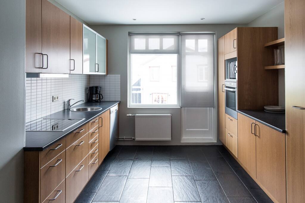Fully equipped kitchen