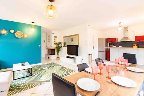 The Oasis of Colomiers! Cozy house with outbuilding