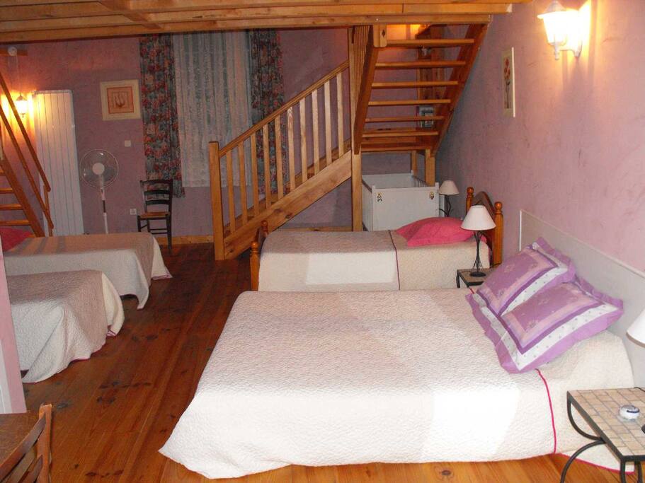Chambre familiale 9 personnes