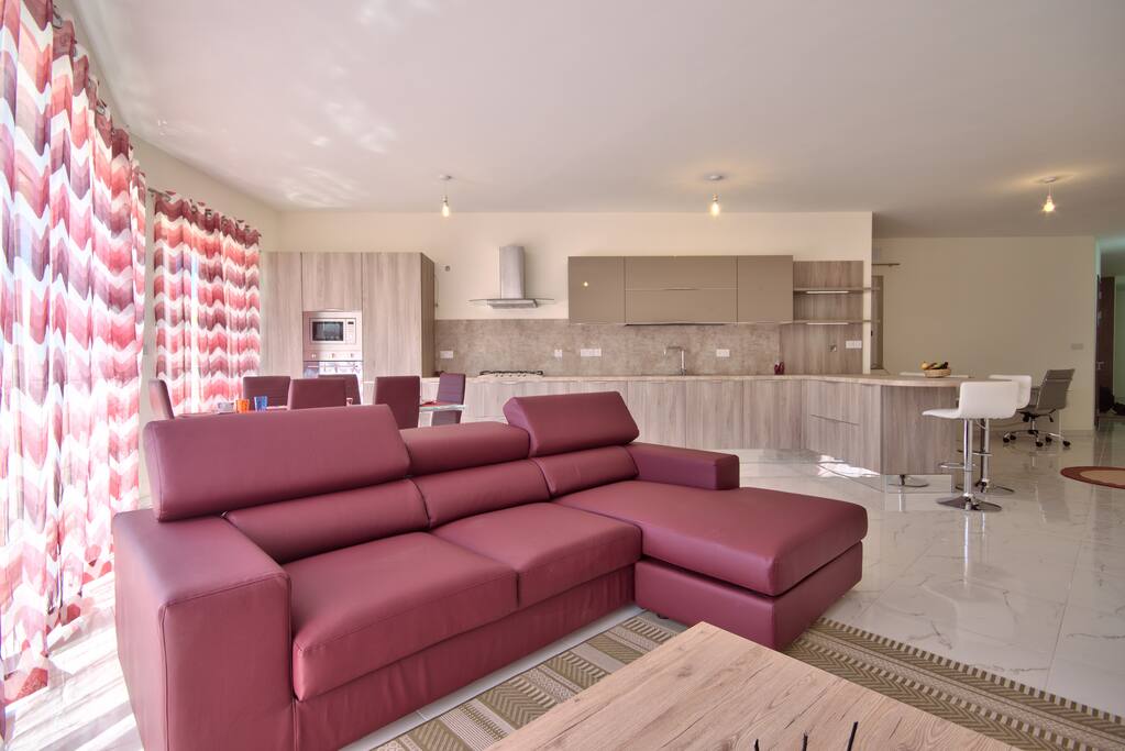 Open Space con zona living e cucina