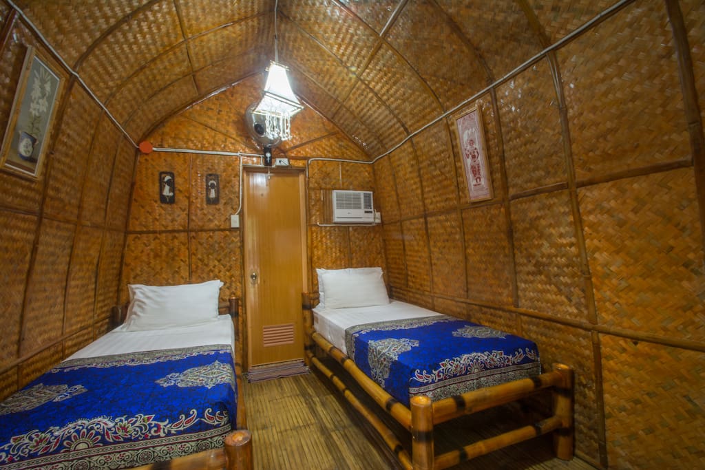 Balinese Twin Hut interior