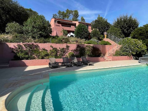 Villa-Raphaella with heated pool playground