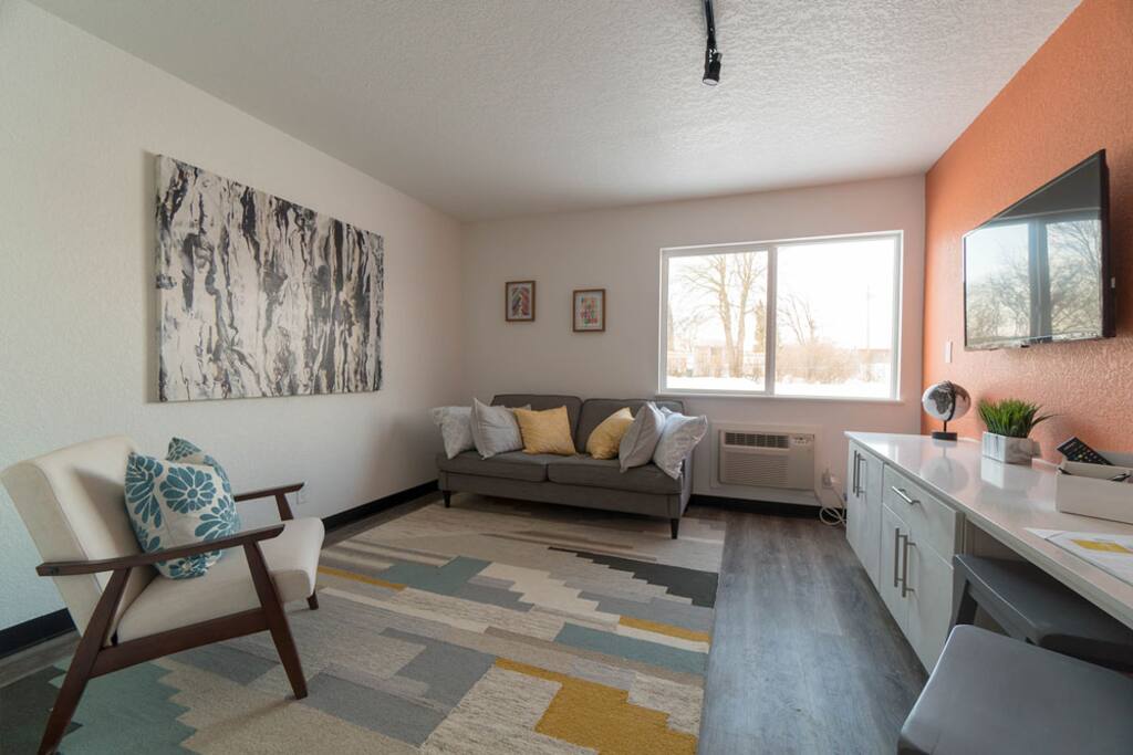 250sqft of cozy space.