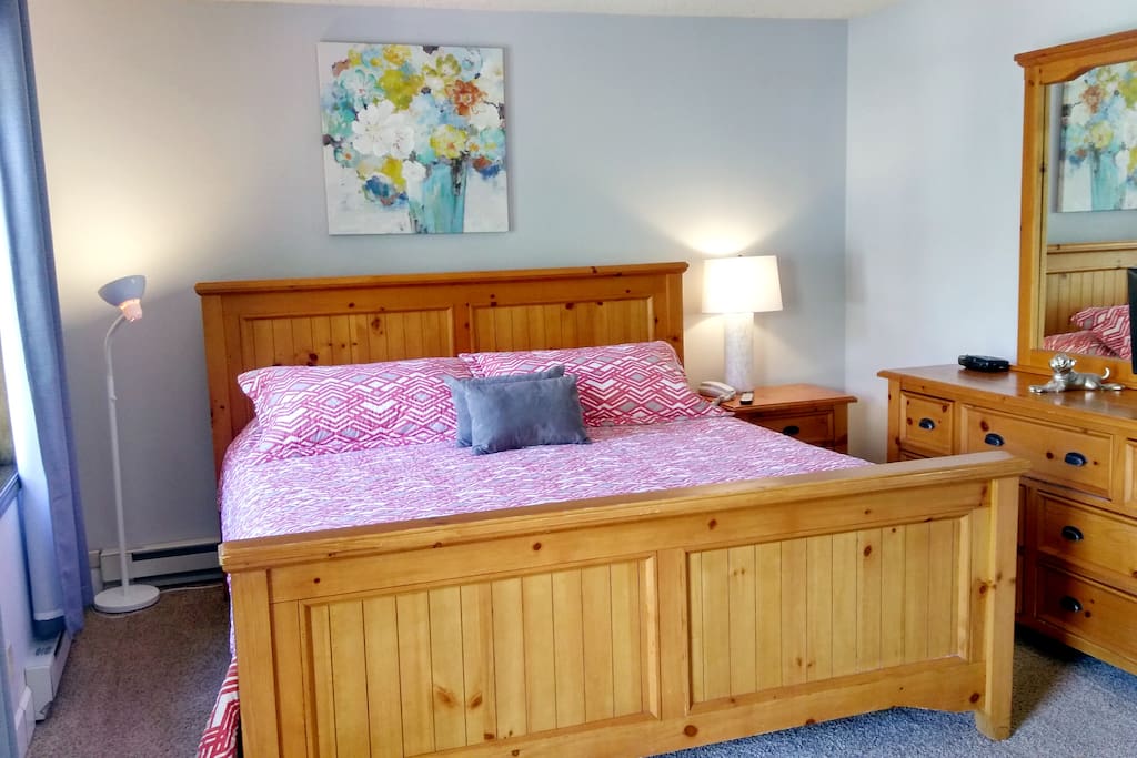 Beaver Creek West Condo #24 Master bedroom with King bed