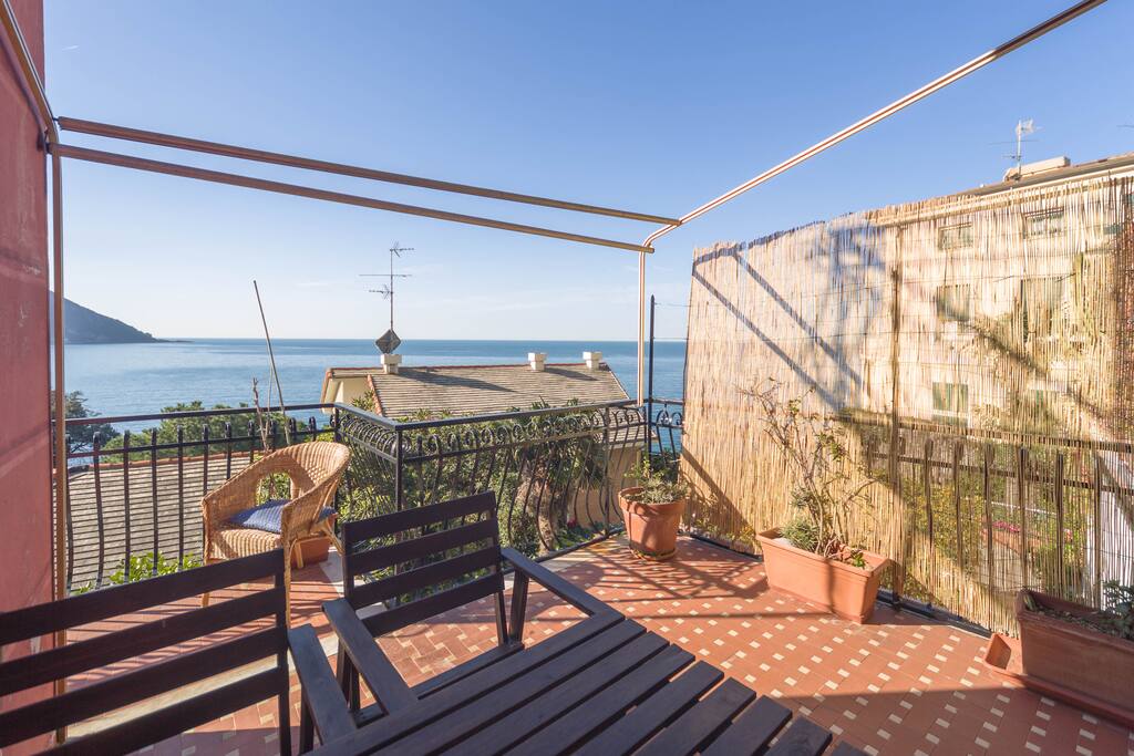 terrazza vista mare