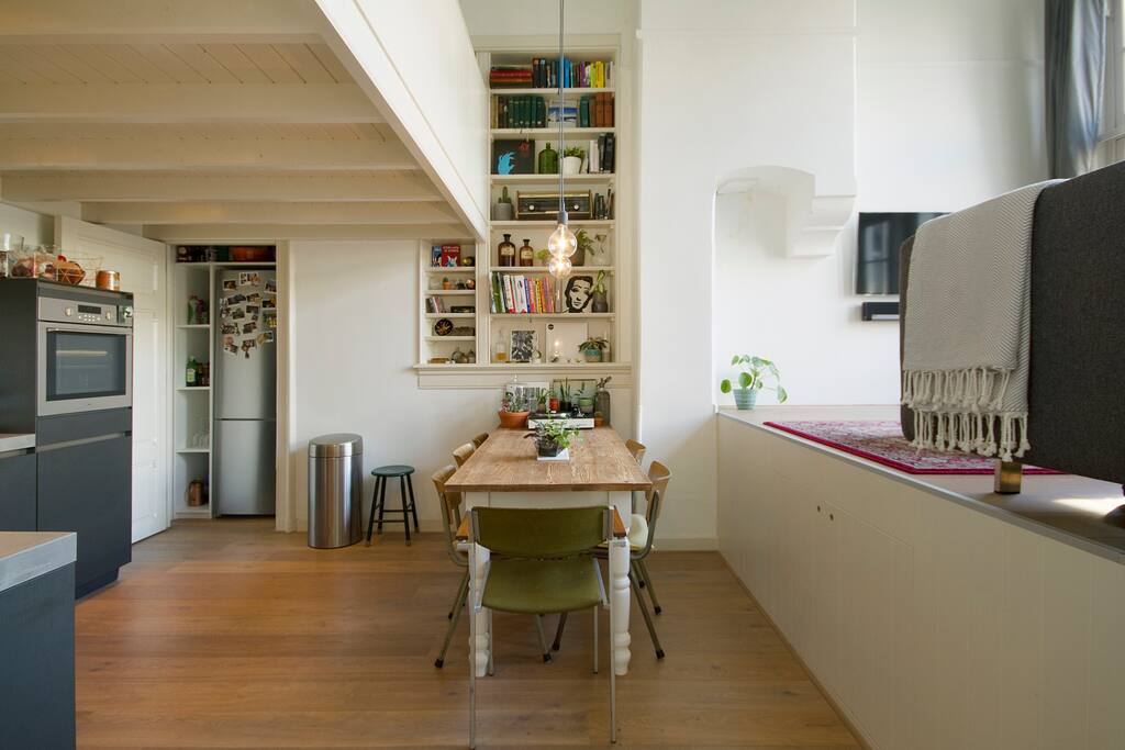 The open kitchen