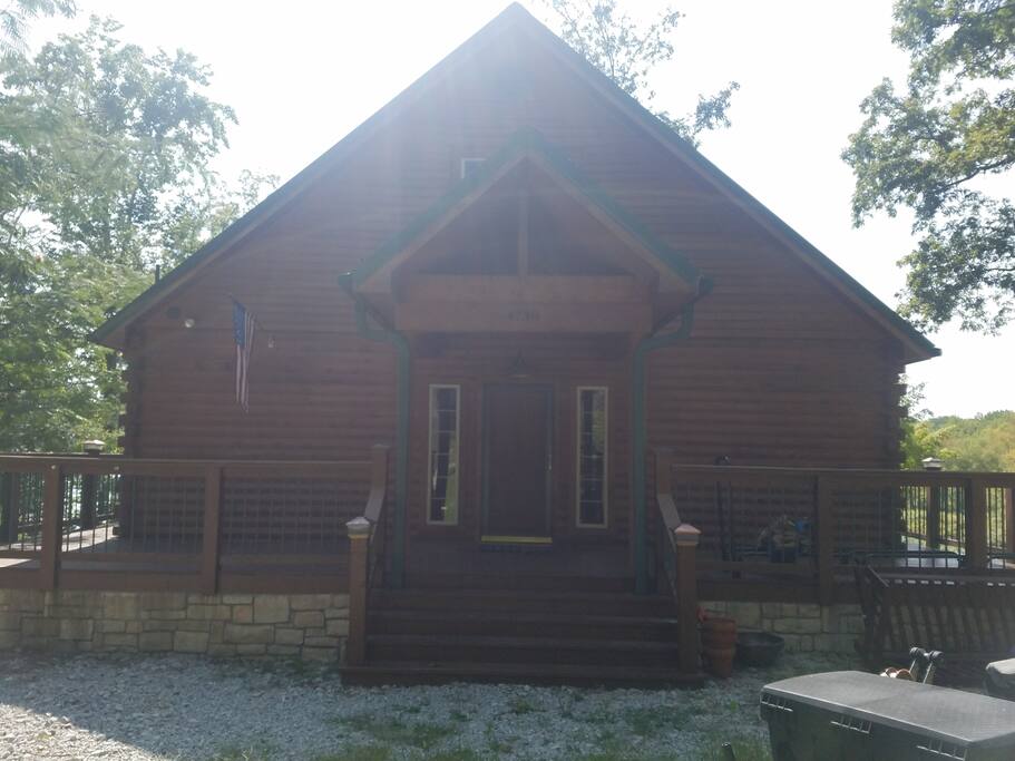 View of house from road